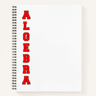 Algebra Notitieboek