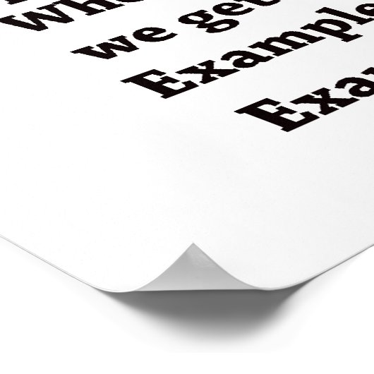 Algebra tekent Poster (Hoek)