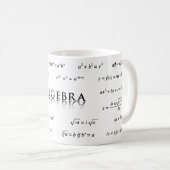 Algebra-vergelijkingen Koffiemok (Voorkant rechts)