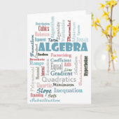 Algebra Vocabulary Kaart (Gele Bloem)