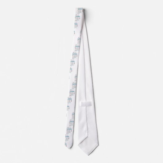 Algebra Vocabulary Stropdas (Achterkant)