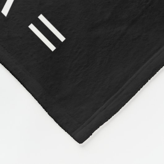 Algebra Waarom zou ik Humor moeten geven Fleece Deken (Hoek)