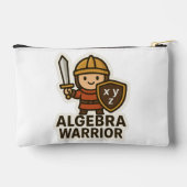 Algebra Warrior Sticker - Schattigee Wiskunde Hero Etui (Achterkant)