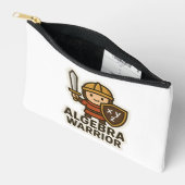 Algebra Warrior Sticker - Schattigee Wiskunde Hero Etui (Open)