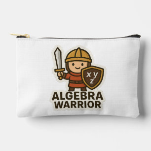Algebra Warrior Sticker - Schattigee Wiskunde Hero Etui