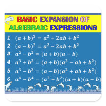 Algebra Wiskunde Klaslokaal Sticker - Blue Ocean