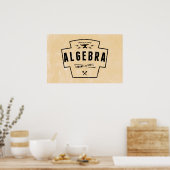 Algebra - Wiskunde Posters (Keuken)