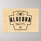 Algebra - Wiskunde Posters (Voorkant)