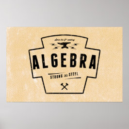 Algebra - Wiskunde Posters