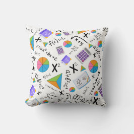 Algebra Wiskunde Symbolen Patroon Kussen