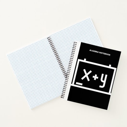 ALGEBRA X + Y NOTITIEBOEK (Binnen)