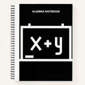 ALGEBRA X + Y NOTITIEBOEK (Voorkant)