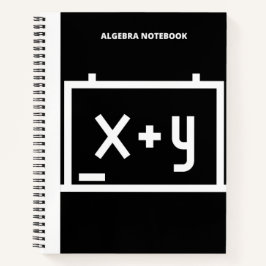 ALGEBRA X + Y NOTITIEBOEK
