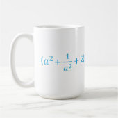 Algebraic Identity a^2 + 1 a^2 + 2 - 2 Math Equat Koffiemok (Links)