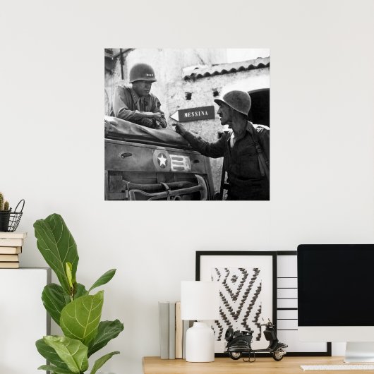 Algemeen atton op Sicilië Poster (Thuiskantoor)