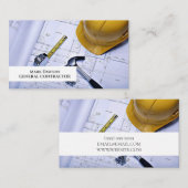 Algemeen Bouwbedrijf van de Bouwer van de Contract Visitekaartje (Voorkant / Achterkant)