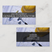 Algemeen Bouwbedrijf van de Bouwer van de Contract Visitekaartje (Voorkant / Achterkant)