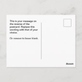 Algemeen Briefkaart voor onderhoud en reparatie (Achterkant)