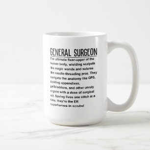 Algemeen chirurg koffiemok