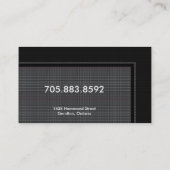 Algemeen chirurg Visitekaartje - Monogram (Achterkant)