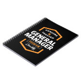 Algemeen directeur | Cadeauideeën Notitieboek (Linkerzijde)