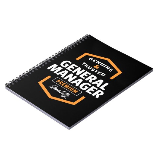 Algemeen directeur | Cadeauideeën Notitieboek (Linkerzijde)