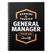 Algemeen directeur | Cadeauideeën Notitieboek (Voorkant)