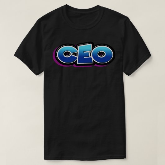 Algemeen directeur t-shirt (Design voorkant)