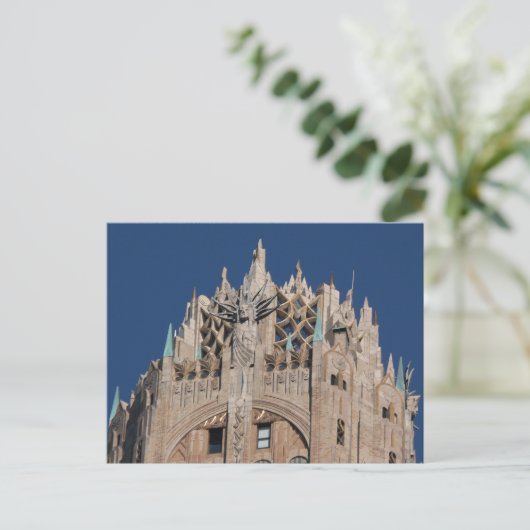 Algemeen Elektrisch Gebouw Briefkaart (Staand voorkant)