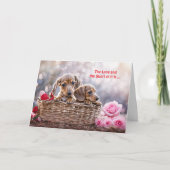 Algemeen Gelukkige Valentijnsdag met Schattigee te Kaart (Voorkant)