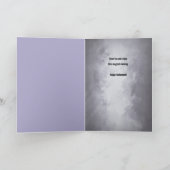 Algemeen Happy Halloween Black Cat and The Witch Kaart (Binnen)