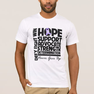 Algemeen Kanker Hope Support Advocate T-shirt