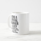 Algemeen manager koffiemok (Voorkant links)