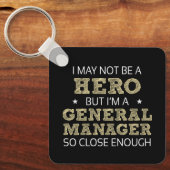 Algemeen Manager Nieuwigheid Sleutelhanger (Voorkant)