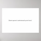 Algemeen Motivatie Poster (Voorkant)