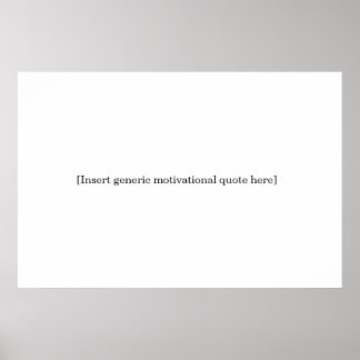 Algemeen Motivatie Poster