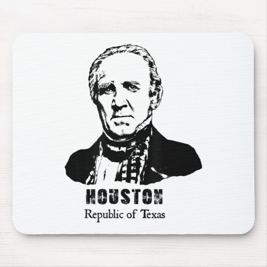 Algemeen President Sam Houston Republic Texas Revo Muismat (Voorkant)