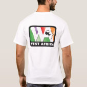 Algemeen shirt West-Afrika - logo op rug (Achterkant)