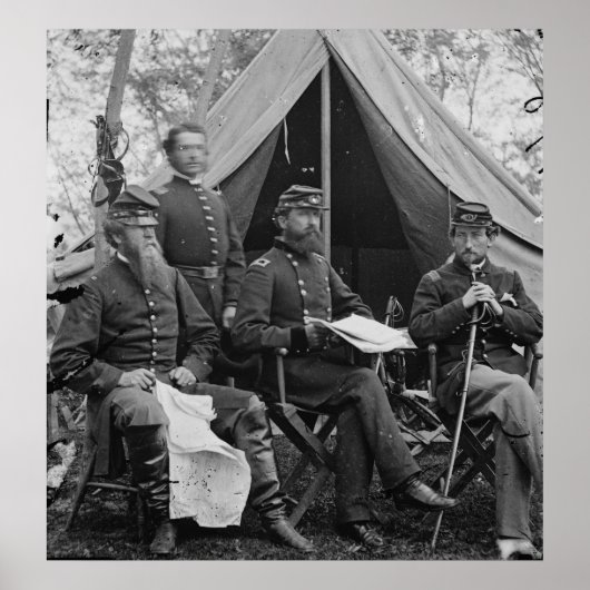 Algemeen Sykes en Personeel Poster (Voorkant)