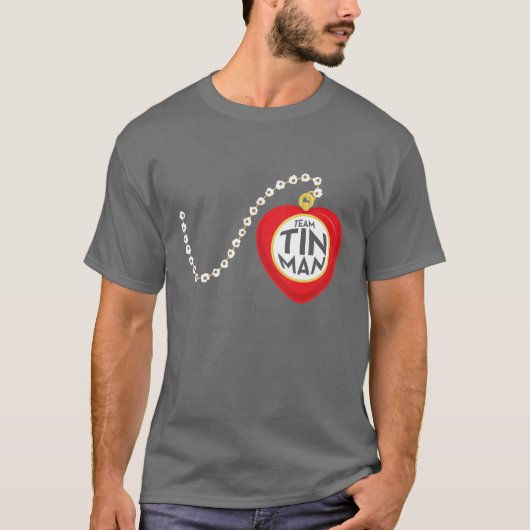 Algemeen t-shirt van het Man van de Tin van het te (Voorkant)