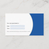 Algemeen tandarts | Tanden Afsprakenkaartje (Achterkant)