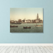 Algemeen Uitzicht Antwerpen II, België Canvas Afdruk (Insitu (Houten vloer))
