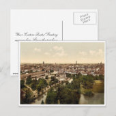 Algemeen uitzicht, Brunswick (d.w.z. Braunschweig) Briefkaart (Voorkant / Achterkant)