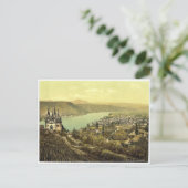 Algemeen uitzicht, Remagen, Rijn, Duitsland, klass Briefkaart (Staand voorkant)