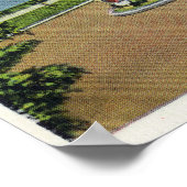 Algemeen Uitzicht van Baxter Blvd, Route # 1 Poster (Hoek)