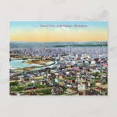 Algemeen uitzicht van Bellingham WA Briefkaart (Voorkant)