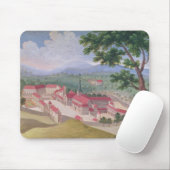 Algemeen uitzicht van de Abdij uit het oosten Muismat (Met muis)