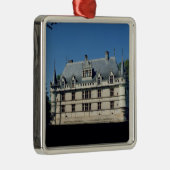 Algemeen uitzicht van de Chateau d'Azay-le-Rideau Metalen Ornament (Rechts)
