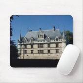 Algemeen uitzicht van de Chateau d'Azay-le-Rideau Muismat (Met muis)