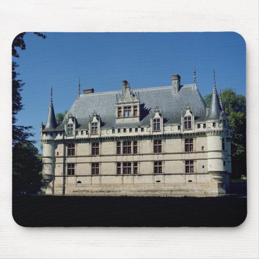 Algemeen uitzicht van de Chateau d'Azay-le-Rideau Muismat (Voorkant)
